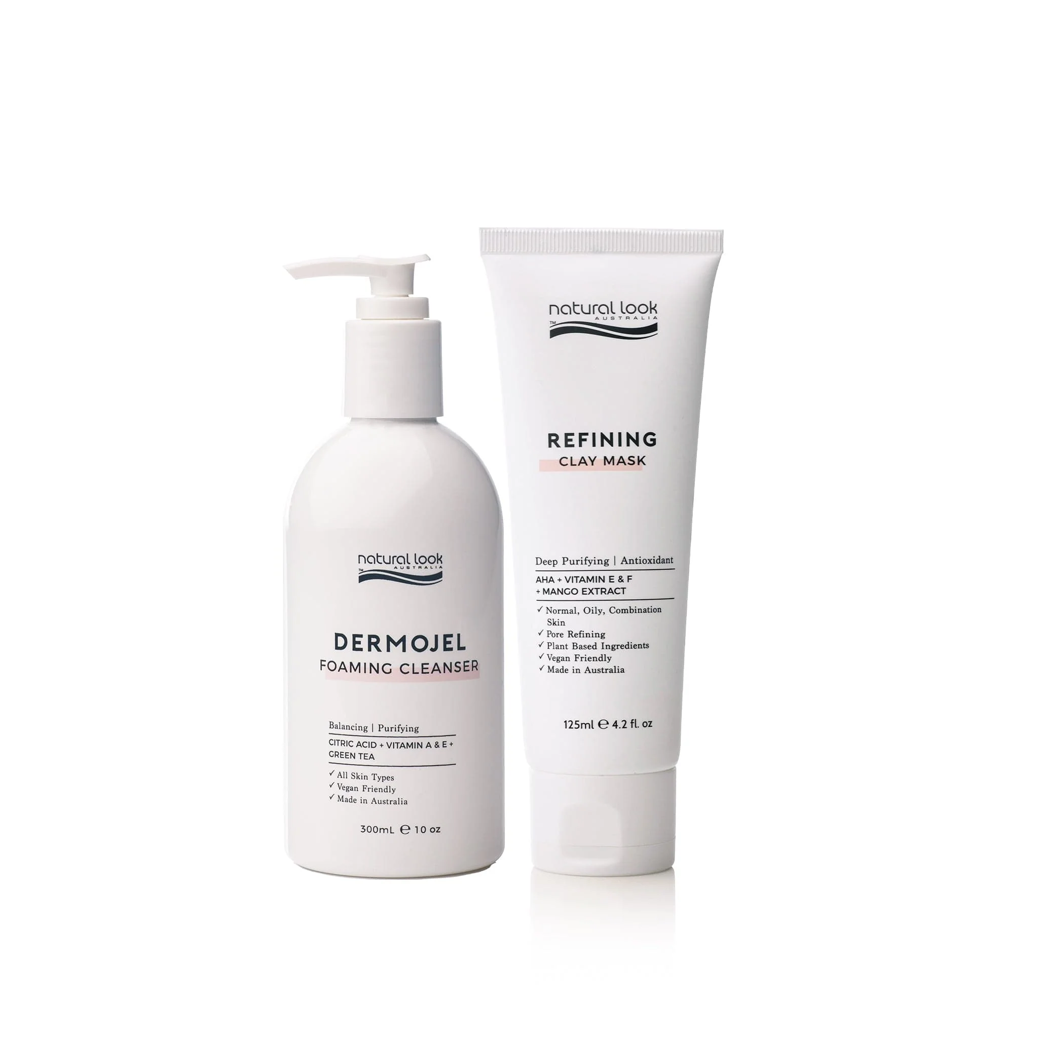 Dermojel & Refining Clay Mask - Pore Refining Duo