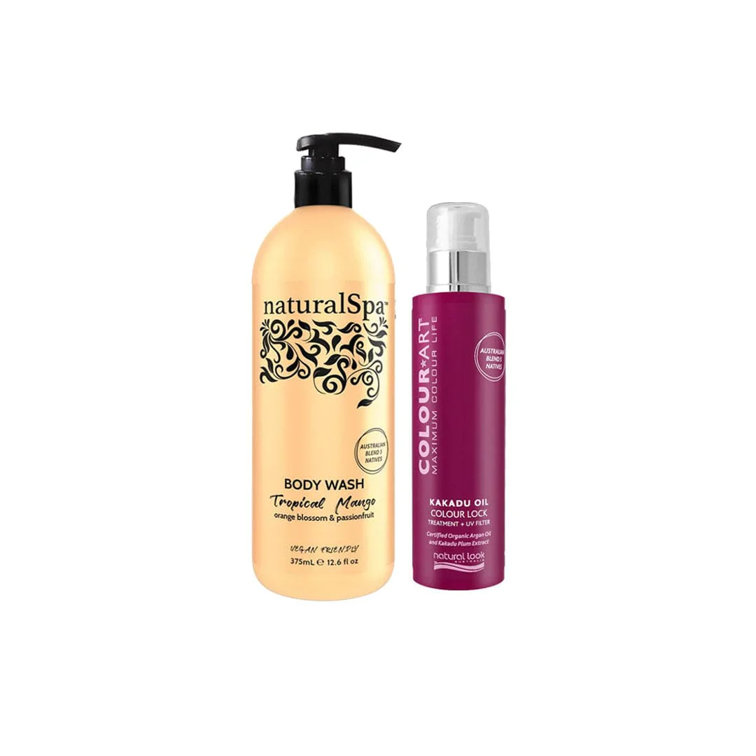 Tropical Mango Body Wash & Kakadu Oil Treatment